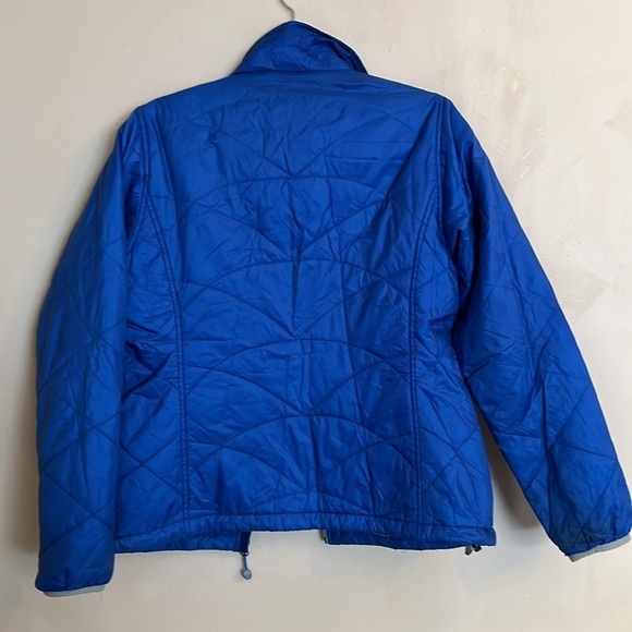 L. L. Bean Primaloft Parkway Full Zip Jacket Quilted Insulated Blue Size Medium - Picture 7 of 9